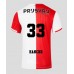 Feyenoord David Hancko #33 Domácí Dres 2023-24 Krátkým Rukávem